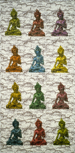 Image of quilt titled “Tara" by Patti Shaw, Juror